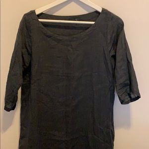 Cp shades linen tunic dress